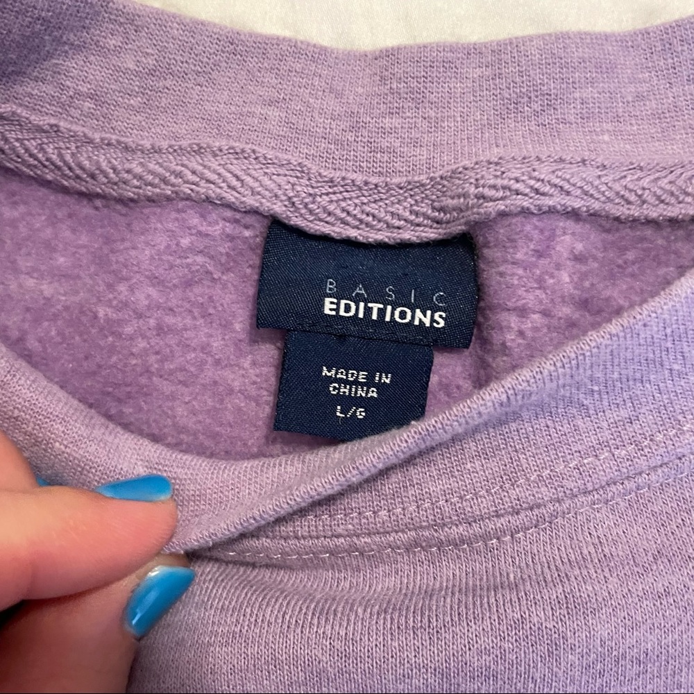 Vintage Basic Editions Sweatshirt - Large - image 3